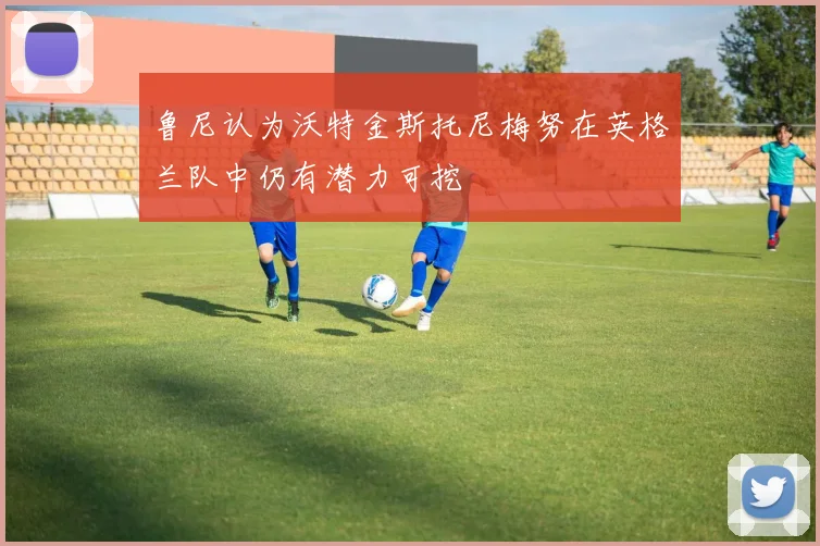 鲁尼认为沃特金斯托尼梅努在英格兰队中仍有潜力可挖